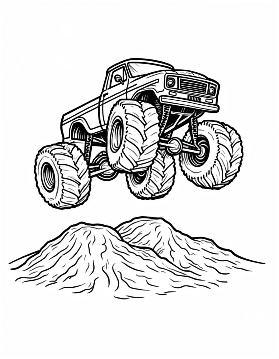 Cars & Trucks Coloring Pages