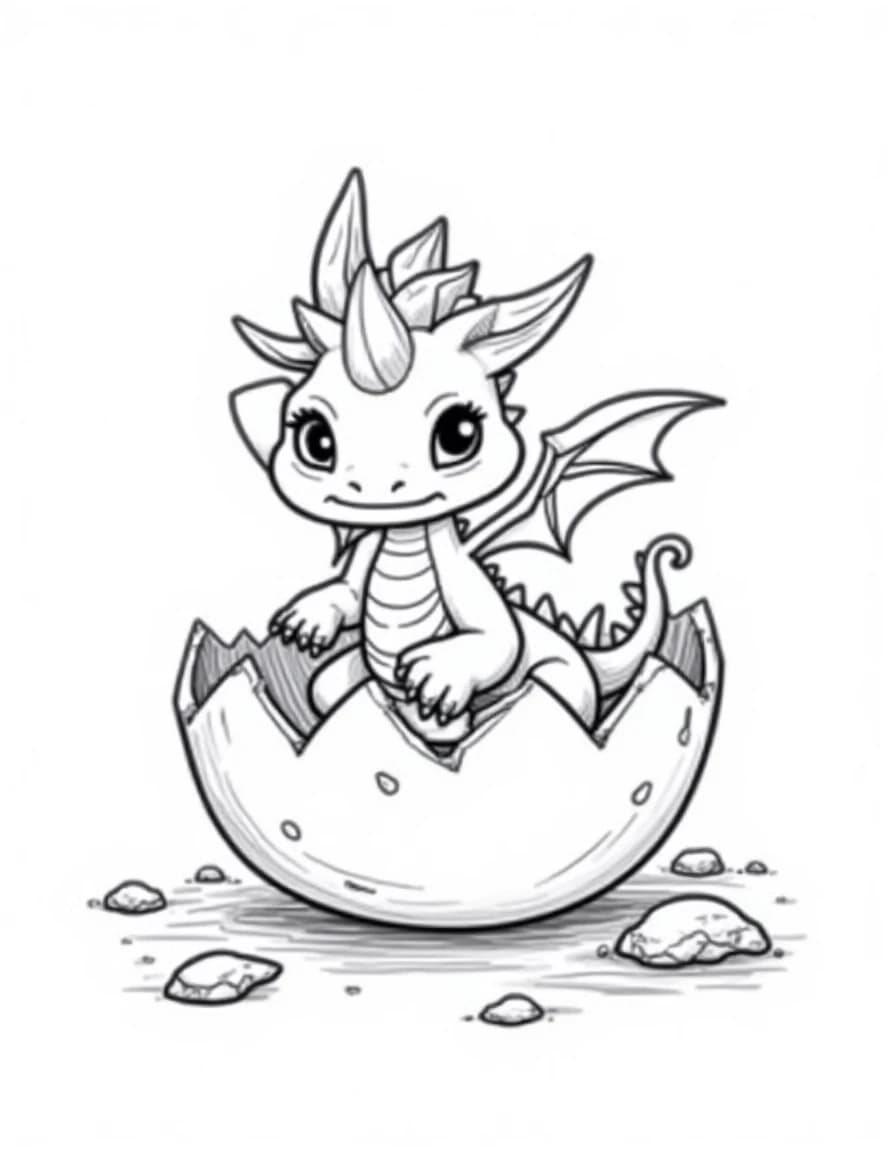 Dragon Coloring Pages
