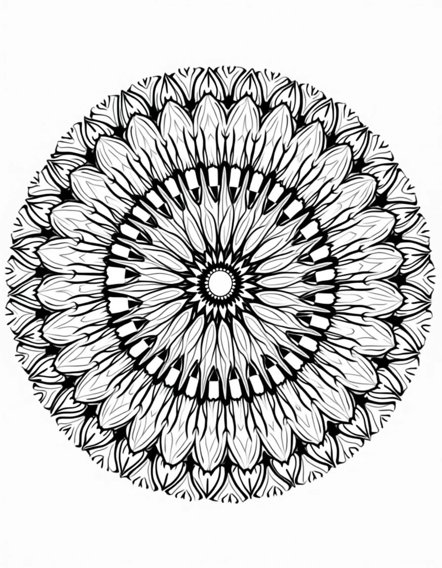 Mandala Coloring Pages